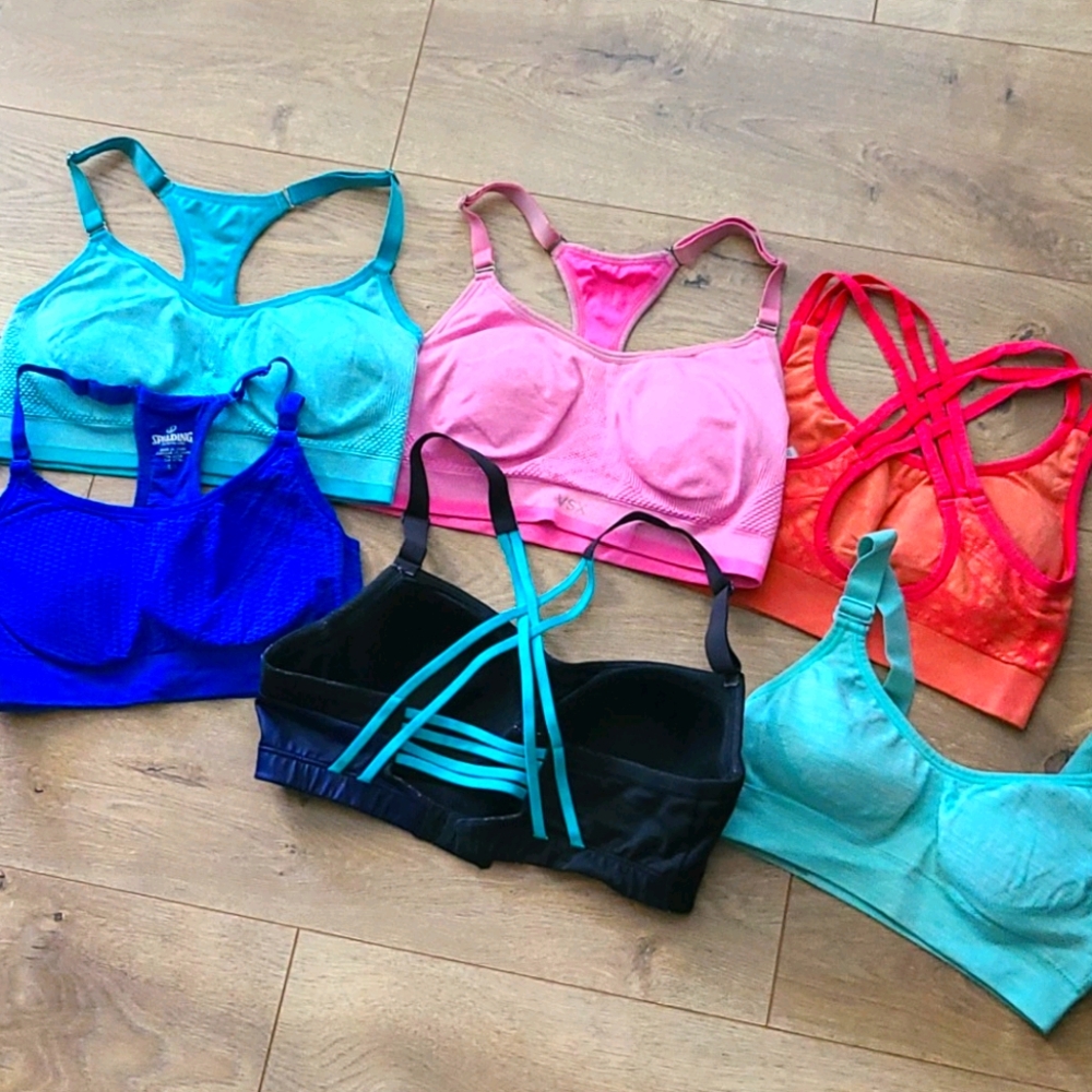 Lot of 6 Sports Bras!